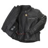 Frank Thomas Camero Black Ladies Leather Motorcycle Jacket Inside                                                                                                                                                                                              