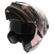DV06 Flip Front Helmet Pink