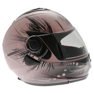 DV06 Flip Front Helmet Pink