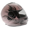 Frank Thomas DV06 Flip Front Pink Ladies Full Face Motorcycle Helmet Right Side                                                                                                                                                                                