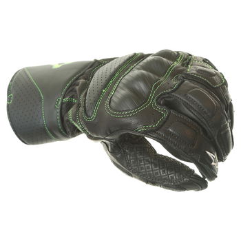 Alpinestars SP-M8 Monster Black Green Motorcycle Glove Knuckle                                                                                                                                                                                                 
