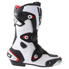 Sidi Mag 1 White Black Motorcycle Boots Outside leg                                                                                                                                                                                                            
