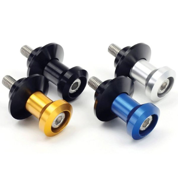 Swing Arm Spools 8Mm Black