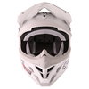 Scorpion Vx 15 White Helmet Front                                                                                                                                                                                                                              