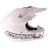 Scorpion Vx 15 White Helmet Right Side                                                                                                                                                                                                                         