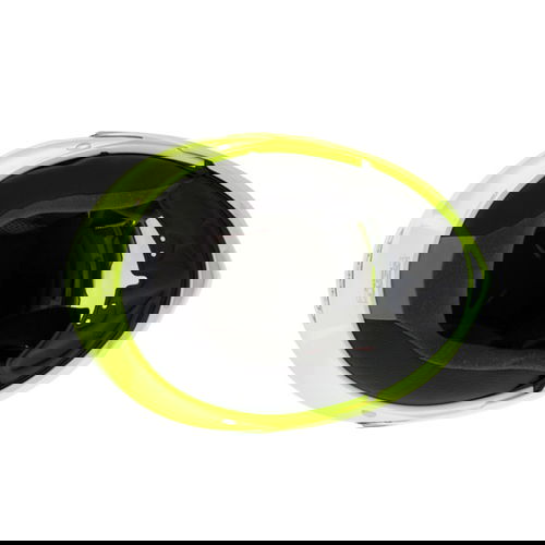 Caberg Duke Yellow Flip Front Motorcycle Helmet Inside                                                                                                                                                                                                         