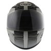 AGV S4 Silver Black Helmet Front                                                                                                                                                                                                                               