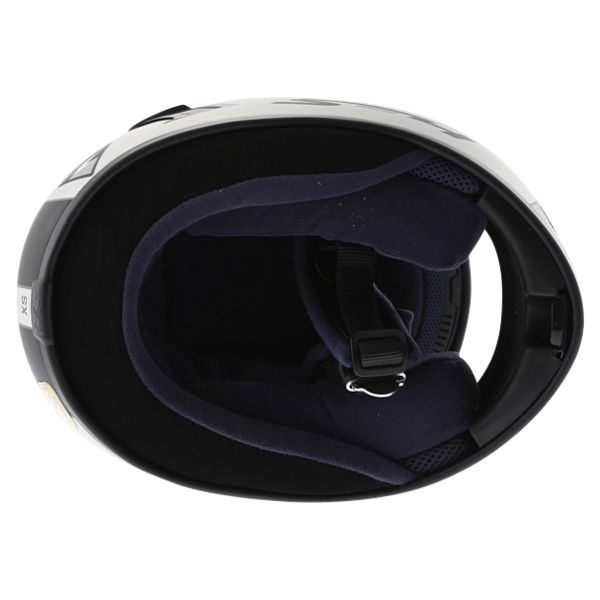 AGV S4 Silver Black Helmet Inside                                                                                                                                                                                                                              