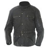 Frank Thomas Glasgow Mens Black Textile Motorcycle Jacket Front                                                                                                                                                                                                