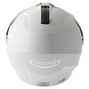 Caberg Tourmax White Flip Front Motorcycle Helmet Back                                                                                                                                                                                                         