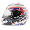 BKS Union Flag Full Face Motorcycle Helmet Left Side                                                                                                                                                                                                           