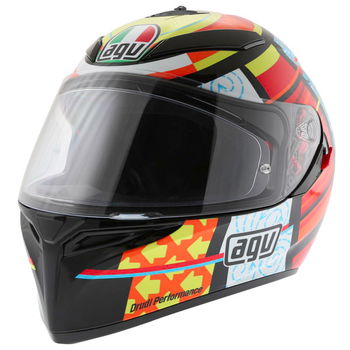 AGV K3 SV Elements Full Face Motorcycle Helmet Front Left                                                                                                                                                                                                      