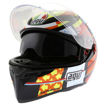 AGV K3 SV Elements Full Face Motorcycle Helmet Open With Sun Visor                                                                                                                                                                                             