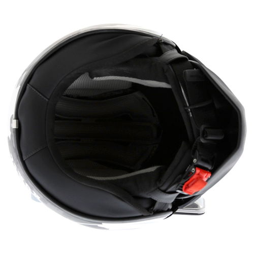 Shark Raw-Drak Kurtz WSA Open Face Motorcycle Helmet Inside                                                                                                                                                                                                    