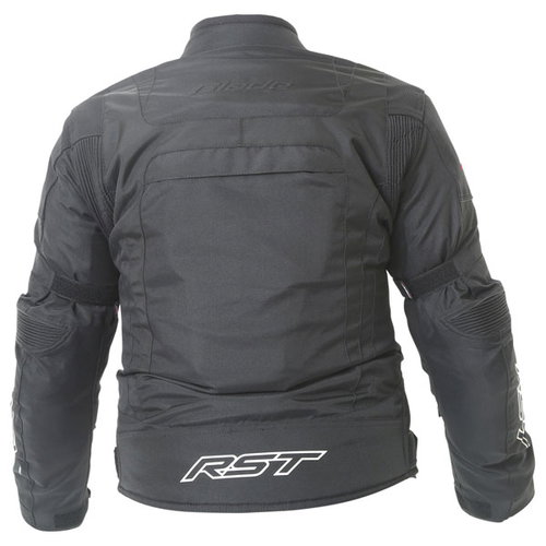 RST Blade Sport 1349 Ladies Black Textile Motorcycle Jacket Back                                                                                                                                                                                               