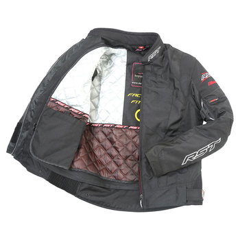 RST Blade Sport 1349 Ladies Black Textile Motorcycle Jacket Inside                                                                                                                                                                                             