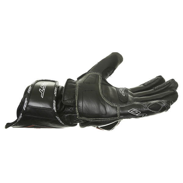 RST Tractech Evo CE 2579 Black Motorcycle Gloves Little finger side                                                                                                                                                                                            