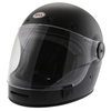 Bell Bullit Matt Black Full Face Motorcycle Helmet Front Left                                                                                                                                                                                                  