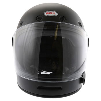 Bell Bullit Matt Black Full Face Motorcycle Helmet Front