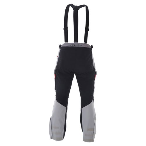 Alpinestars Bogota Mens Grey Black Waterproof Textile Motorcycle Drystar Black Rear                                                                                                                                                                            
