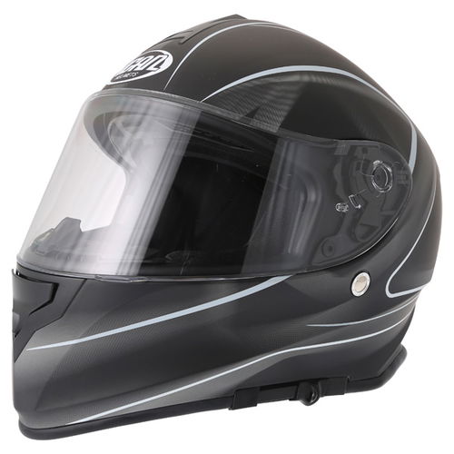 Vcan V127 Lightning Full Face Motorcycle Helmet Front Left                                                                                                                                                                                                     