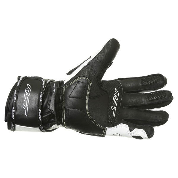 RST Tractech Evo CE 2579 White Black Red Motorcycle Gloves Palm                                                                                                                                                                                                