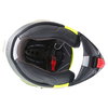 AGV Compact Course Yellow Black Flip Front Motorcycle Helmet Inside                                                                                                                                                                                            