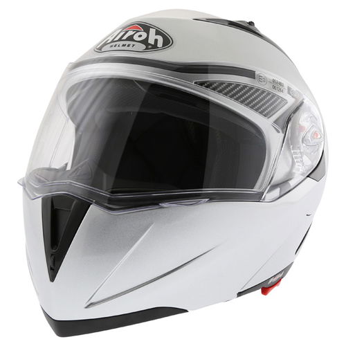 Airoh Cezannee XR Color Silver Full Face Motorcycle Helmet Front Left                                                                                                                                                                                          