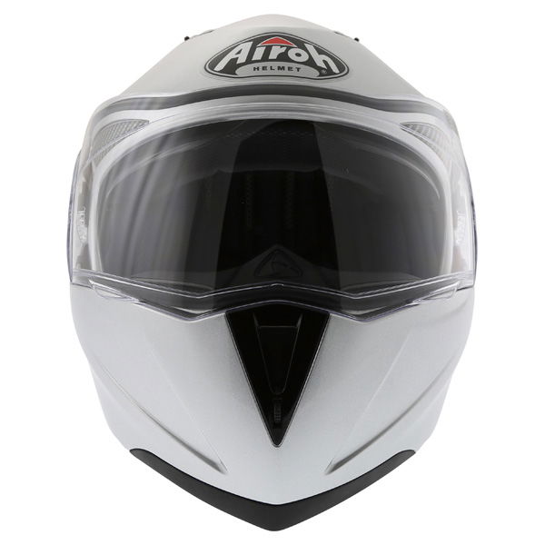 Airoh Cezannee XR Color Silver Full Face Motorcycle Helmet Front                                                                                                                                                                                               