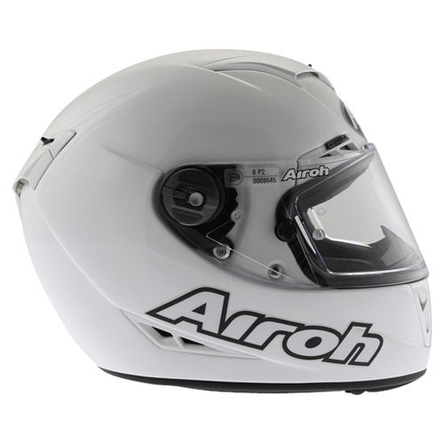 Airoh GP Color White Helmet Right Side                                                                                                                                                                                                                         