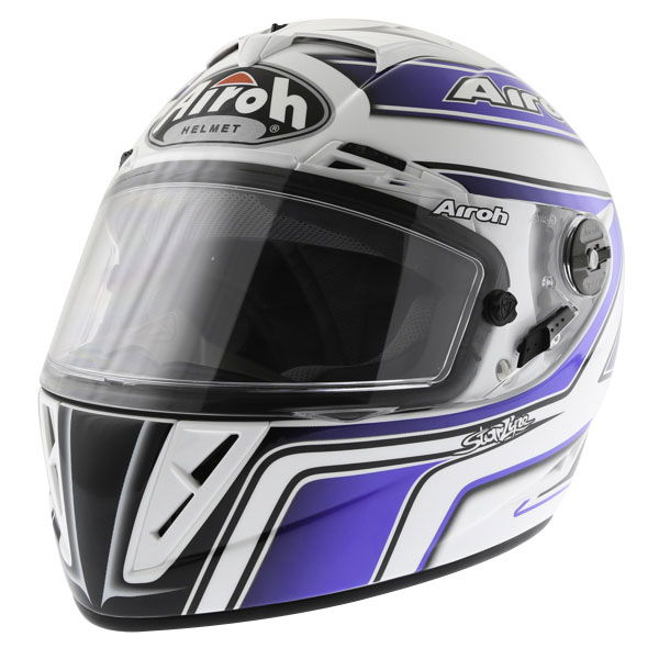 Airoh GP Run Helmet Front Left                                                                                                                                                                                                                                 