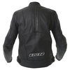 IXS Shertan Black Leather Motorcycle Jacket Back                                                                                                                                                                                                               