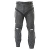 IXS Raul Black Leather Motorcycle Trousers Front                                                                                                                                                                                                               
