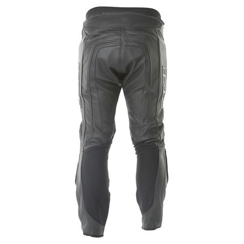 IXS Raul Black Leather Motorcycle Trousers Rear                                                                                                                                                                                                                