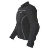 IXS Eveline Ladies Black White Textile Motorcycle Jacket Side                                                                                                                                                                                                  