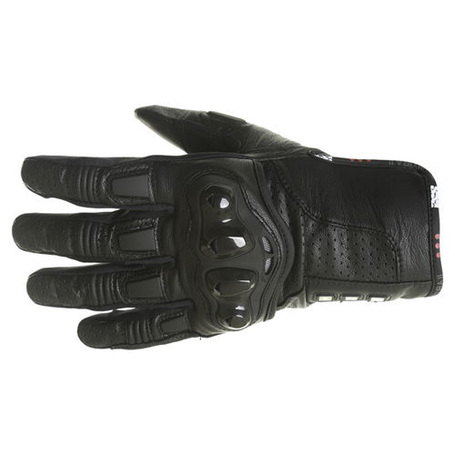 IXS Talura II Black Motorcycle Gloves Back                                                                                                                                                                                                                     