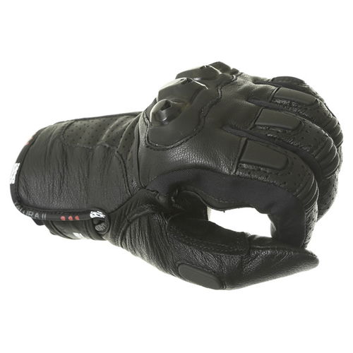 IXS Talura II Black Motorcycle Gloves Knuckle                                                                                                                                                                                                                  