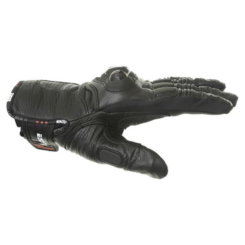 IXS Talura II Black Motorcycle Gloves Thumb side                                                                                                                                                                                                               