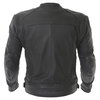Frank Thomas Dynamic Black Leather Motorcycle Jacket Back                                                                                                                                                                                                      