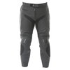 Frank Thomas Dynamic Black Leather Motorcycle Jeans Front                                                                                                                                                                                                      