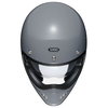 Shoei EX-Zero Basalt Grey Full Face Motorcycle Helmet Top                                                                                                                                                                                                      