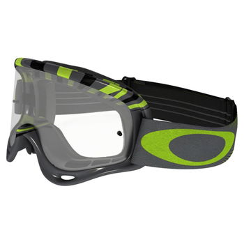 Oakley O Frame RPM Gunmetal Green Goggles Front Left                                                                                                                                                                                                           
