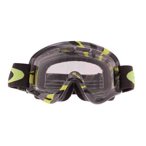 Oakley O Frame RPM Gunmetal Green Goggles Front                                                                                                                                                                                                                