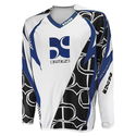 Mystery MX Shirt White Black Blue