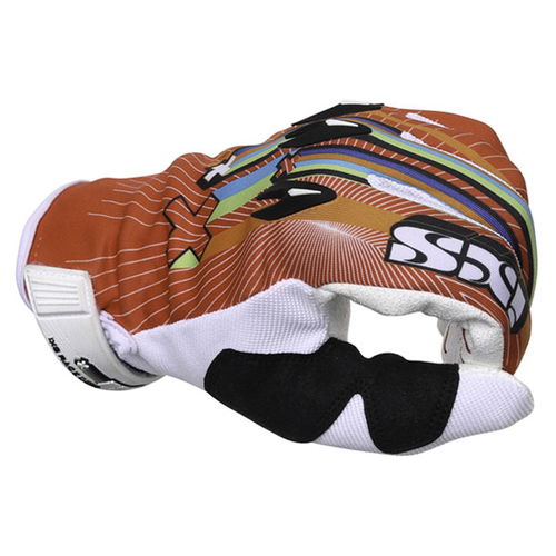 IXS Rush Red White Multi MX Gloves Knuckle                                                                                                                                                                                                                     