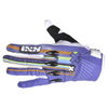 IXS Rush Blue White MX Gloves Back                                                                                                                                                                                                                             