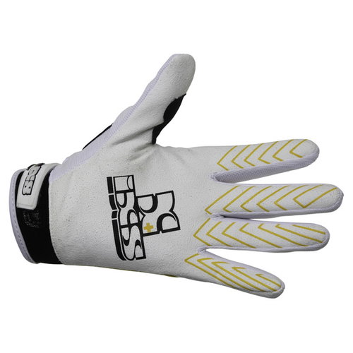 IXS Rush Yellow White Multi MX Gloves Palm                                                                                                                                                                                                                     