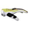 IXS Rush Yellow White Multi MX Gloves Thumb side                                                                                                                                                                                                               