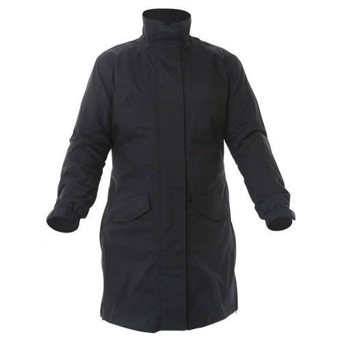 IXS Cardiff Mens Black Textile Motorcycle Jacket Front                                                                                                                                                                                                         