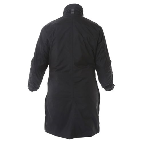 IXS Cardiff Mens Black Textile Motorcycle Jacket Back                                                                                                                                                                                                          